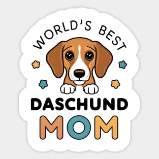 World's Best Corgi Mom Dog Owner Sticker